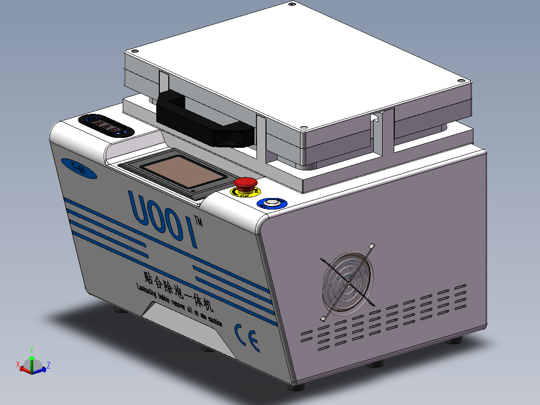 贴合脱泡一体机