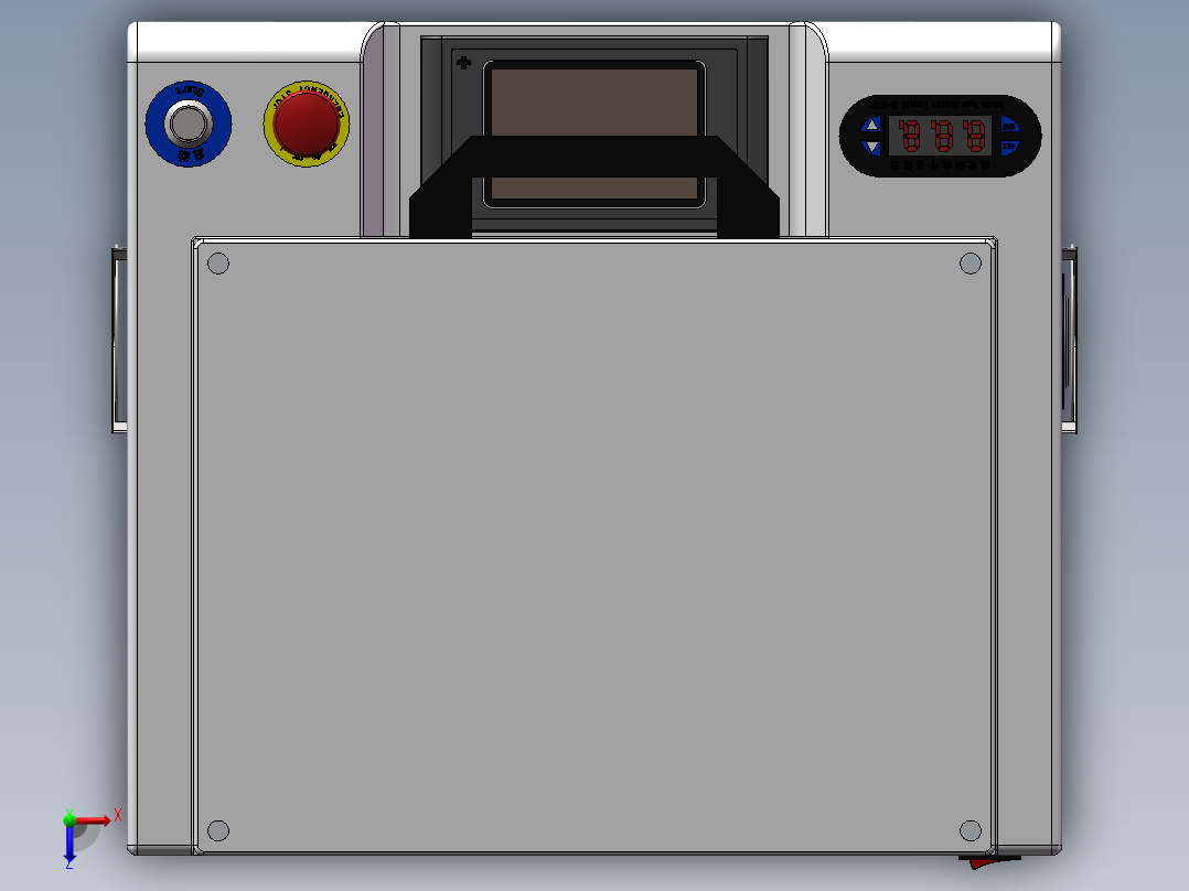 贴合脱泡一体机俯视图