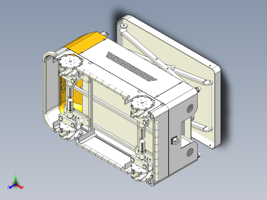可升降麦克纳姆轮全向AGV小车机器人