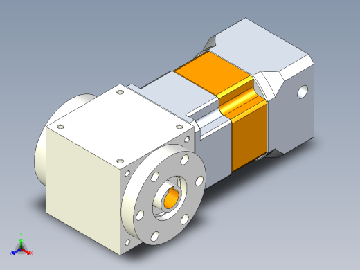 换向器PW90双孔 PGH90-L2 19-70-90-M6.stp