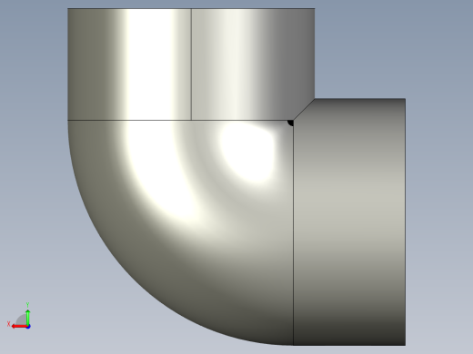 船舶管路系统SeaCor_90Elbow_SxS_37J106060_6in后视缩略图
