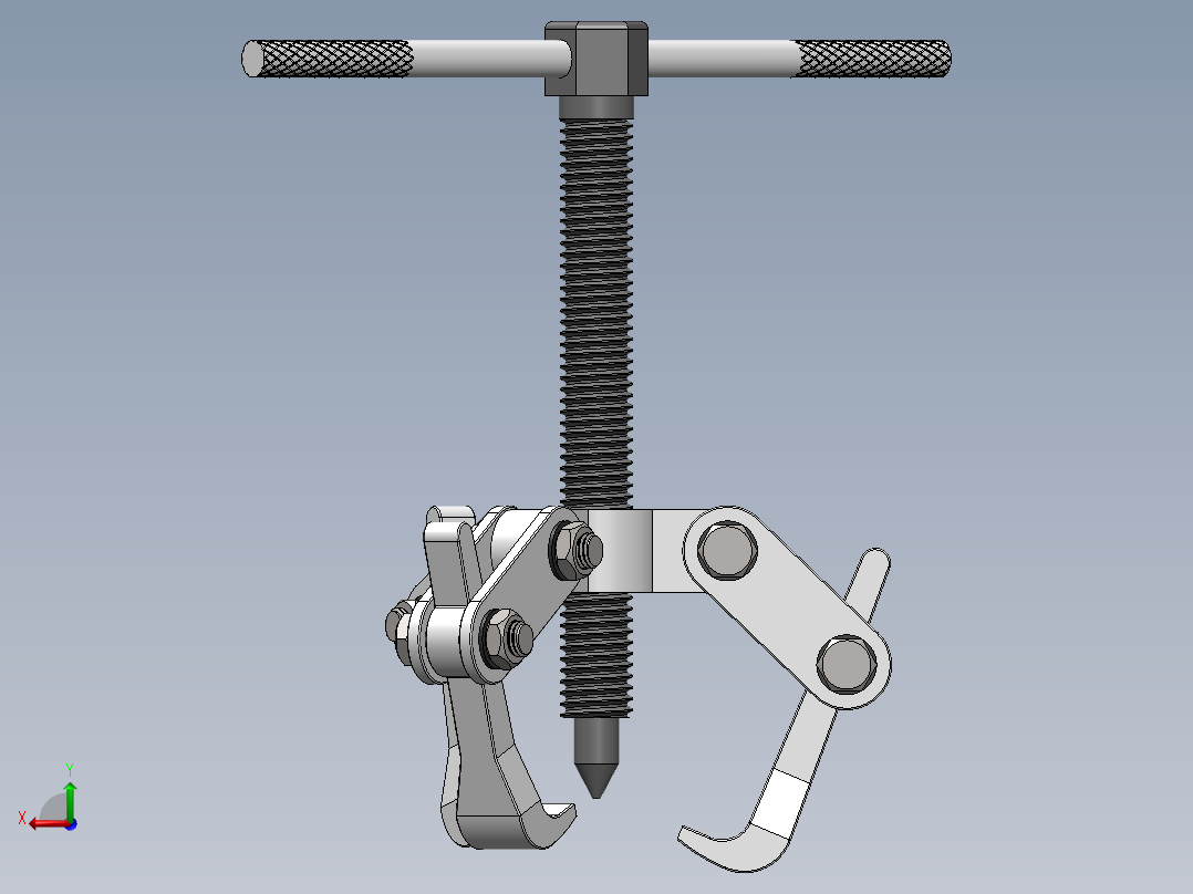 3指轴承拆卸工具后视图