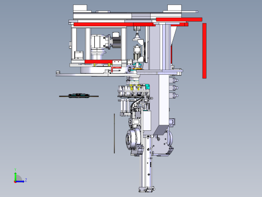 离合器传动盘铆摩擦片工作台设计左视缩略图