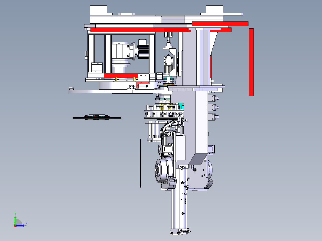 离合器传动盘铆摩擦片工作台设计
