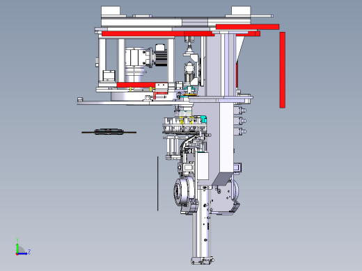 离合器传动盘铆摩擦片工作台设计缩略图