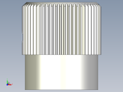 旋轉把手(凸紋)IZP,IZP+K,IZP+GS多系列多零件图纸模型前视缩略图