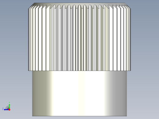 旋轉把手(凸紋)IZP,IZP+K,IZP+GS多系列多零件图纸模型右视缩略图