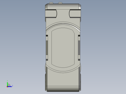 基恩士PZ-G101CB_102CB_kc图纸模型左视缩略图