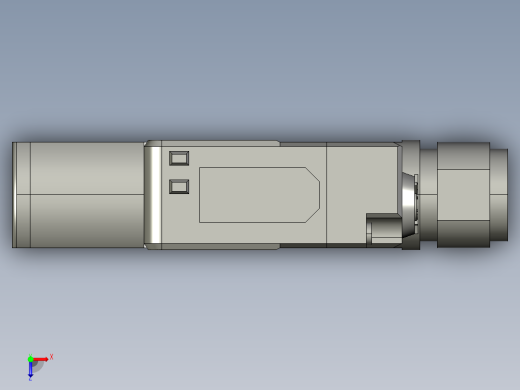 基恩士PZ-G101CB_102CB_kc图纸模型俯视缩略图