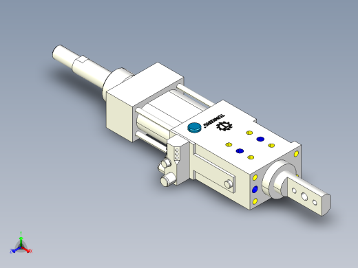 德克斯TUNKERS气缸数模SZK_40_A32_Z_T12_TUENKERS