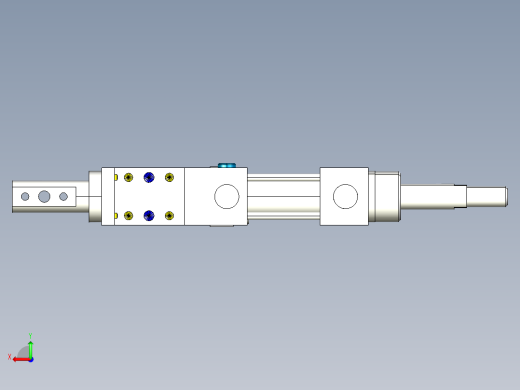 德克斯TUNKERS气缸数模SZK_40_A32_Z_T12_TUENKERS后视缩略图