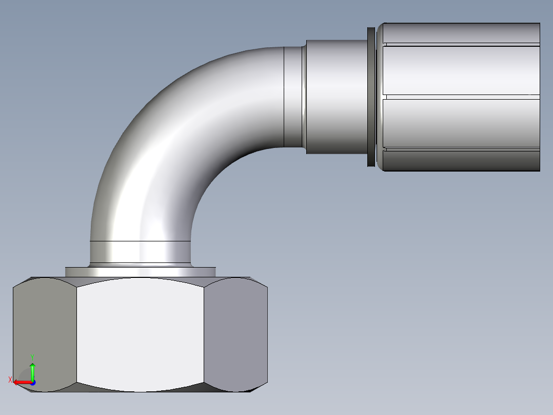 1C79系列-24°重型90°头后视图