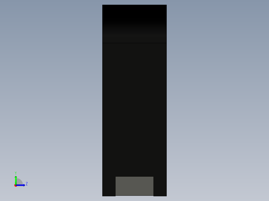 矩阵光纤_漫反射型FR-S18左视图