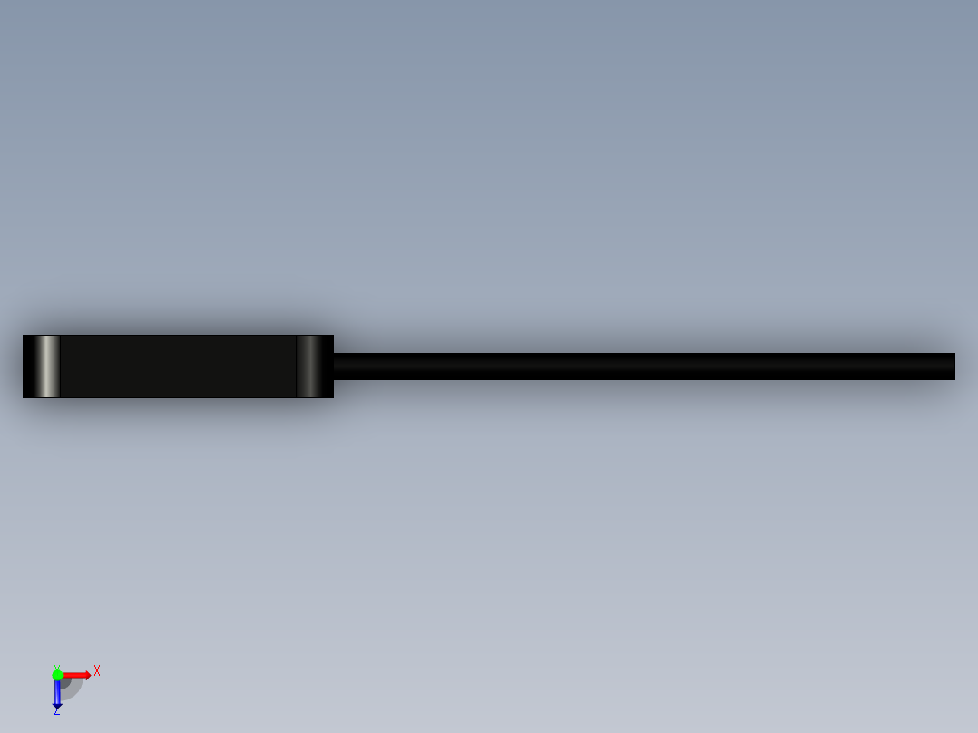 矩阵光纤_漫反射型FR-S18俯视图