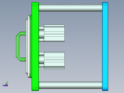 VAZ50-cnc1笔记本CNC工装夹具三维模型-10 09右视缩略图