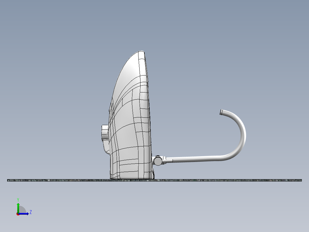 水槽、不锈钢水槽(130)左视图