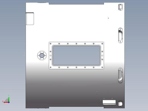伺服舱壳体铸件后视缩略图