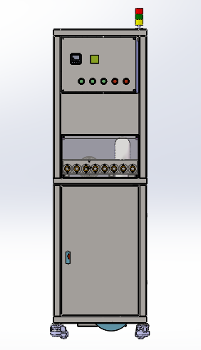 PVC管预热烤箱（sw18可编辑+工程图）缩略图