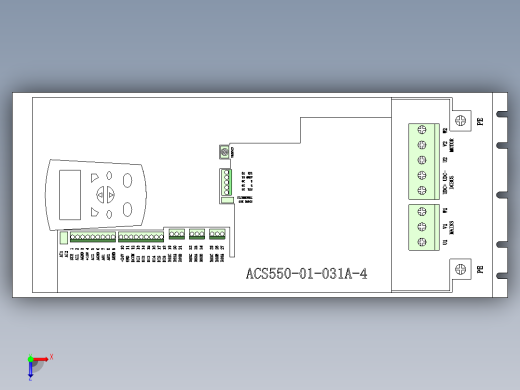 ABB ACS550-01-031A-4俯视缩略图