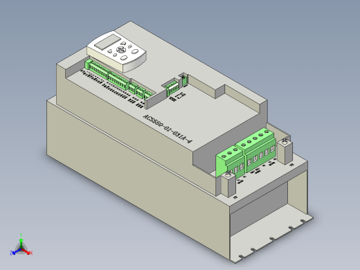 ABB ACS550-01-031A-4正等轴测缩略图