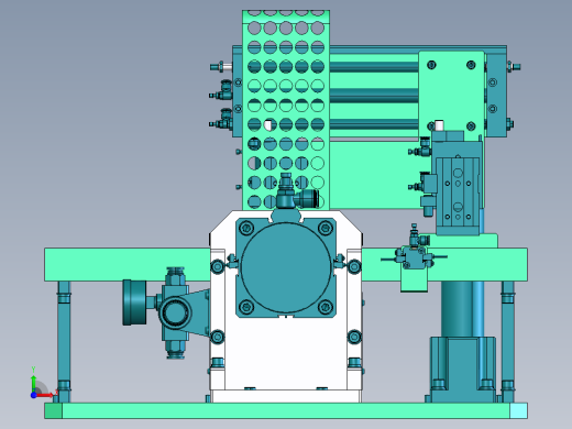 圆柱电池贴青稞纸机构前视缩略图