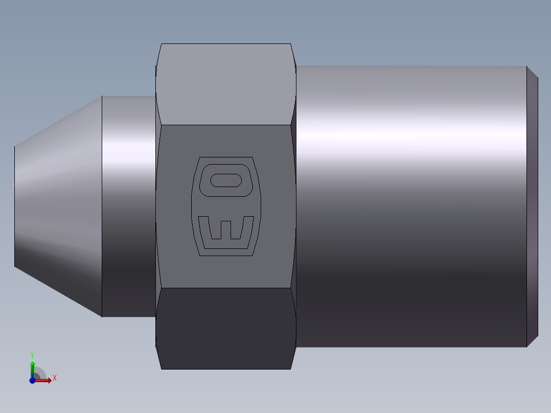 焊接直接头、1DW-14-06前视图