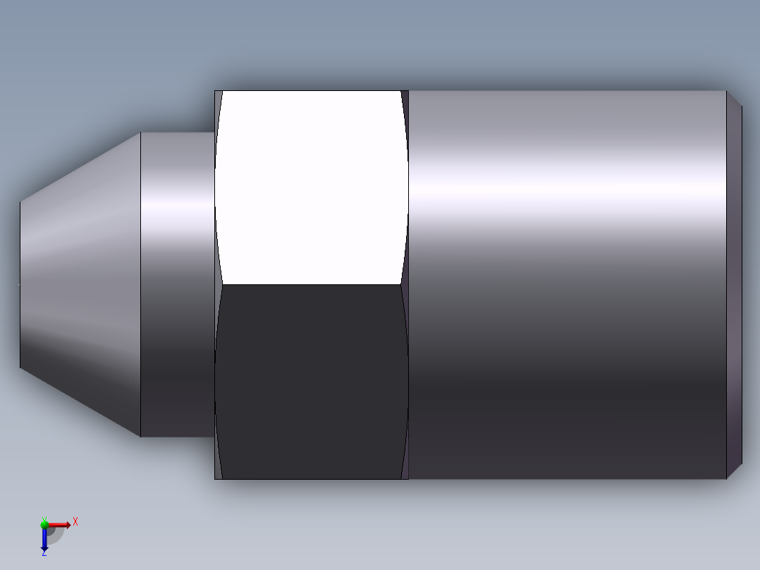 焊接直接头、1DW-14-06俯视图