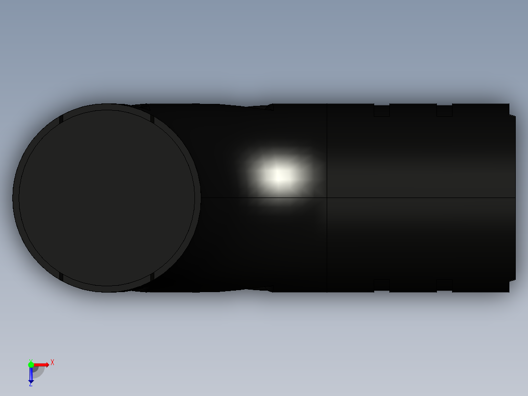 精益管 (48)俯视图