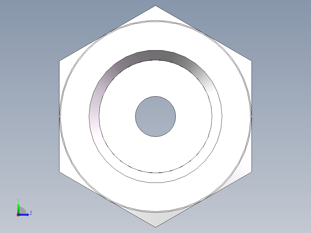 压力表接头-带螺母、7BD-04-16GDK+S左视图