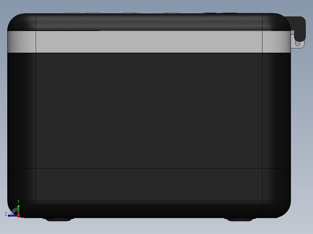 打印机(9)右视图