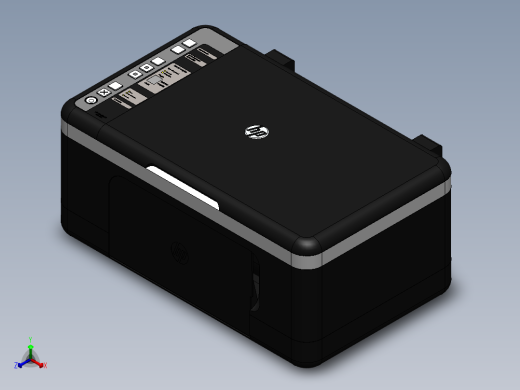 打印机(9)正等轴测缩略图