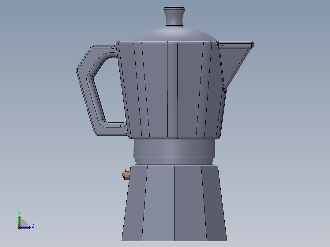 咖啡机(24)左视图