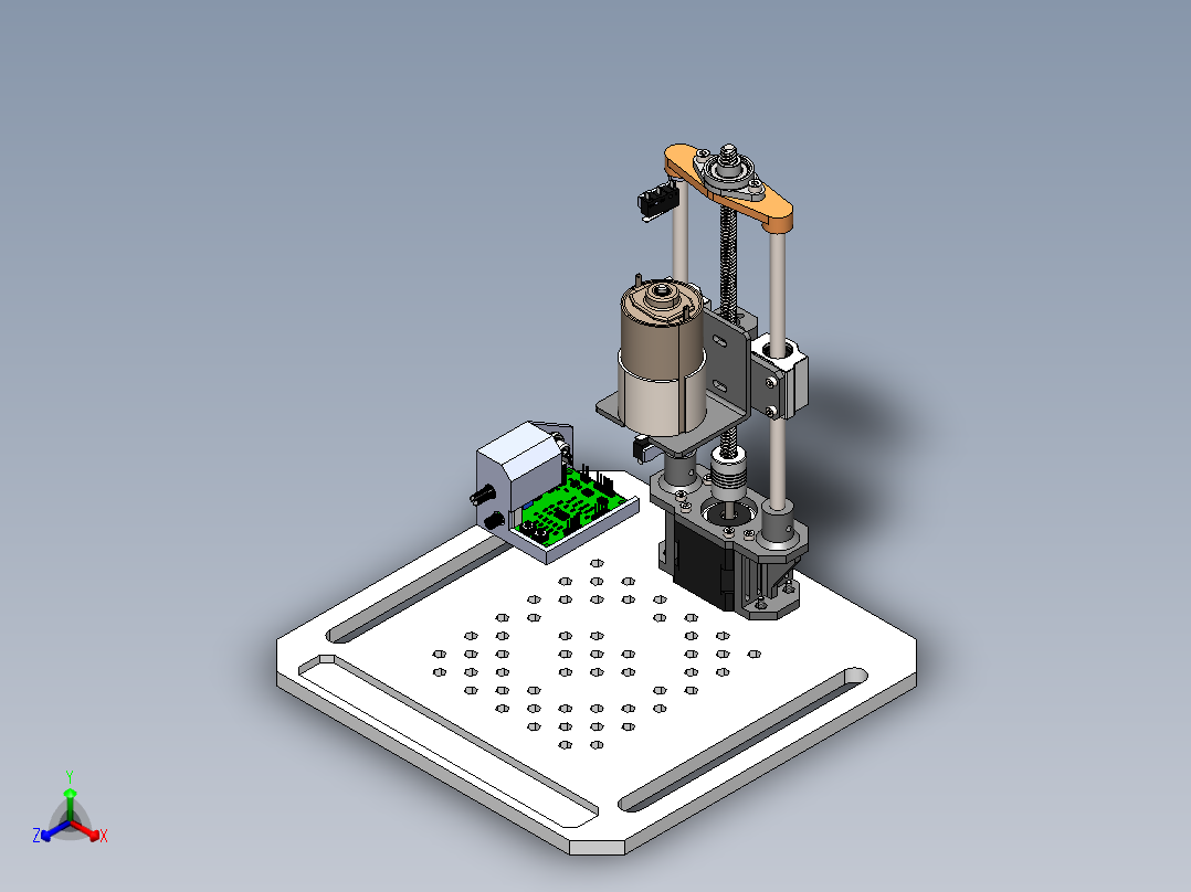 电钻(63)正等轴测图