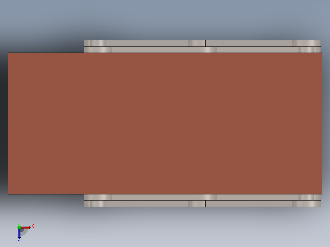 剪式升降台 (4)俯视图