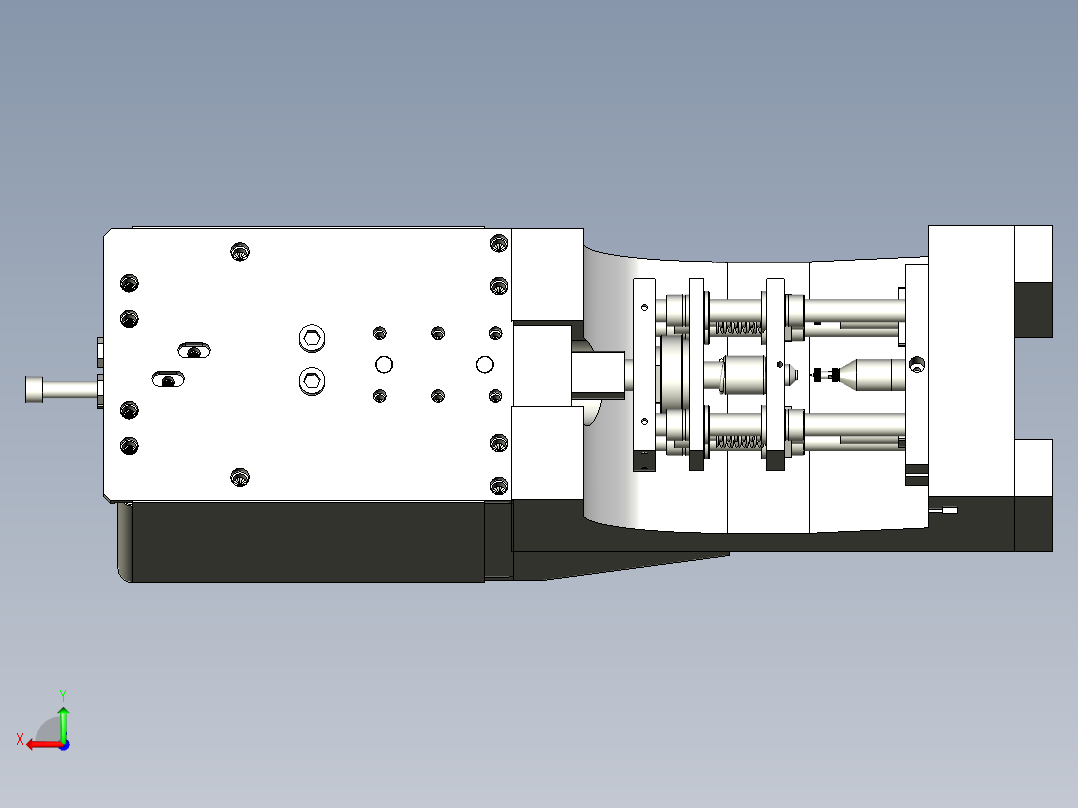 铆压机构后视图