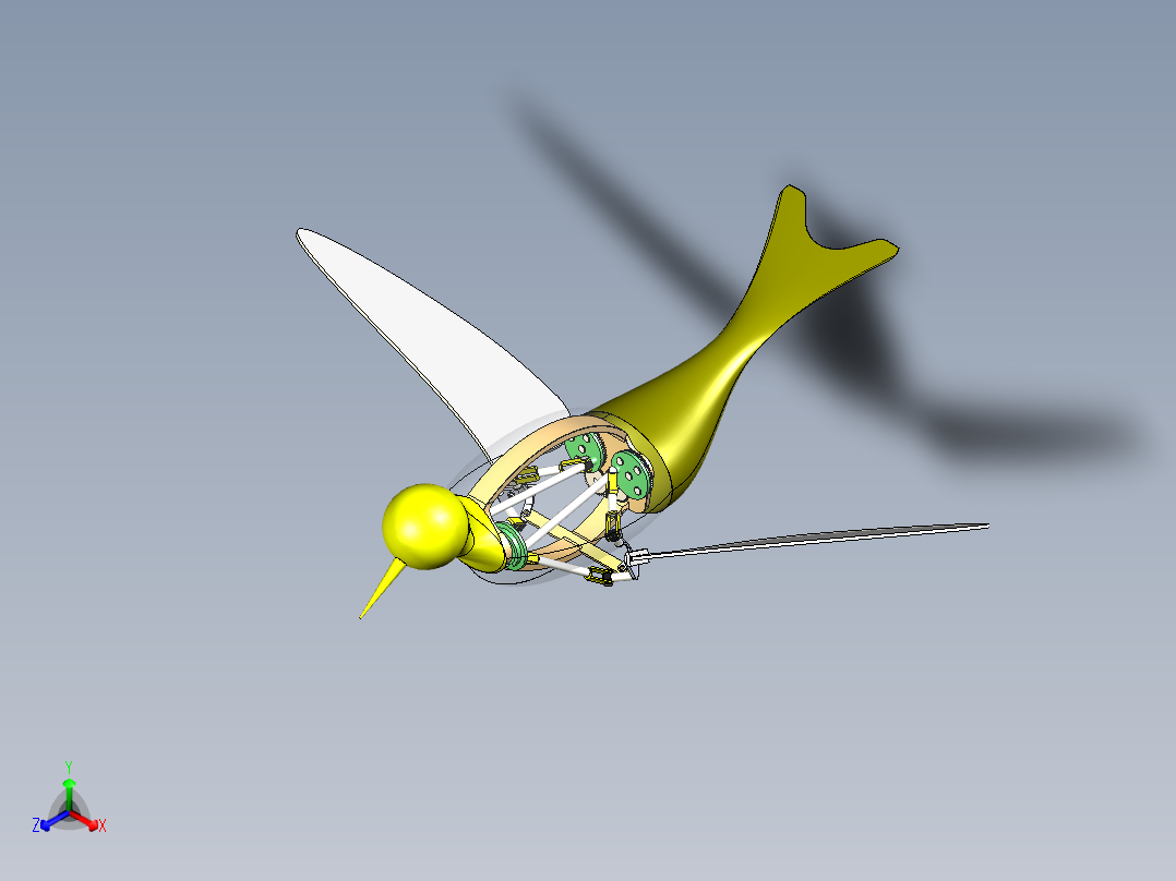 复杂的空间连杆机构