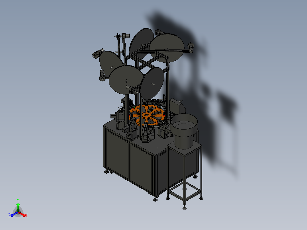 转盘式连接器自动插端子机