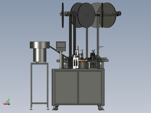 转盘式连接器自动插端子机后视缩略图