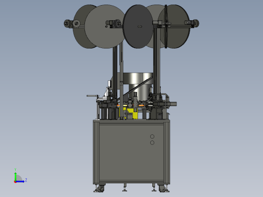 转盘式连接器自动插端子机左视缩略图
