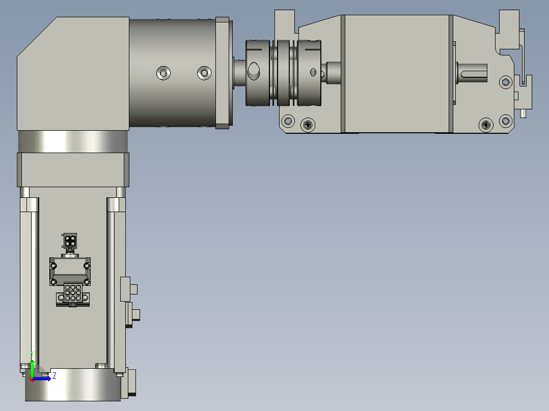 SH178B-1200AFL装配体2左视图