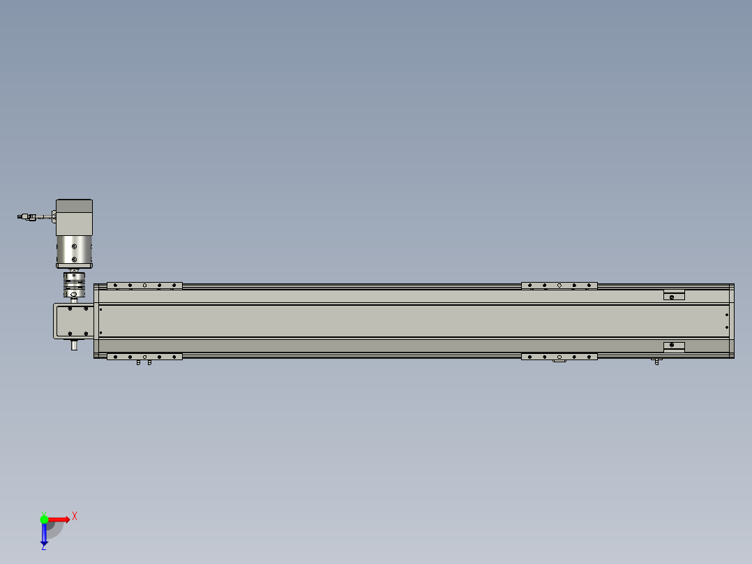 SH178B-1200AFL装配体2俯视图