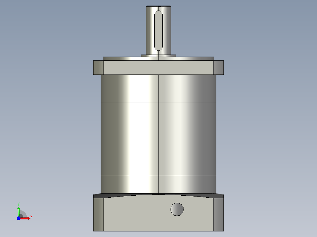 130伺服二级PL130-L2-22-110-145-M8前视图