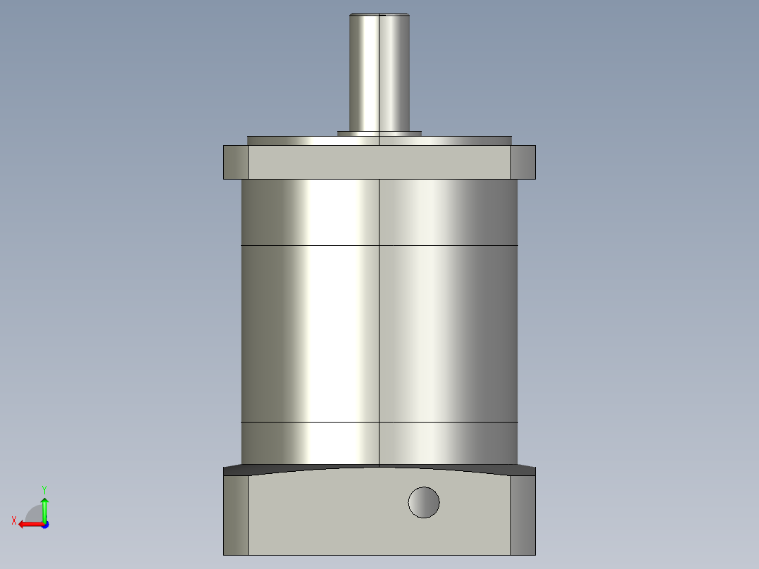 130伺服二级PL130-L2-22-110-145-M8后视图