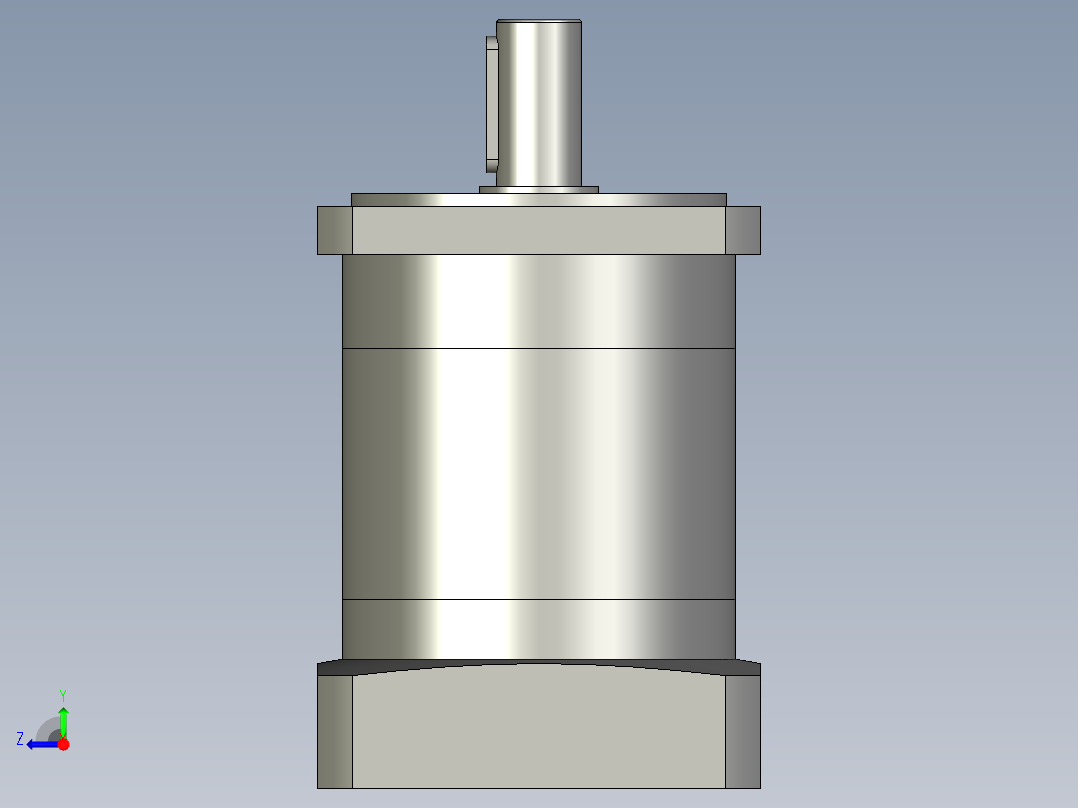 130伺服二级PL130-L2-22-110-145-M8右视图