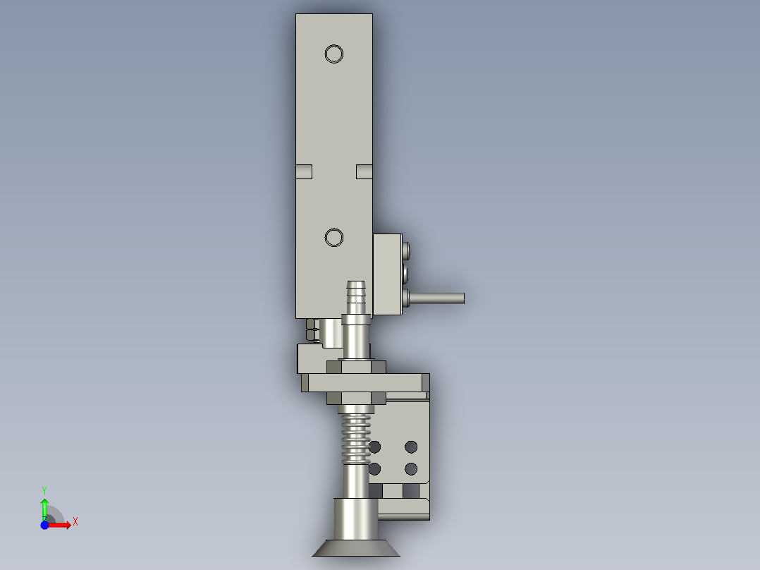TRD899MINI-2232-00上开袋机构前视图