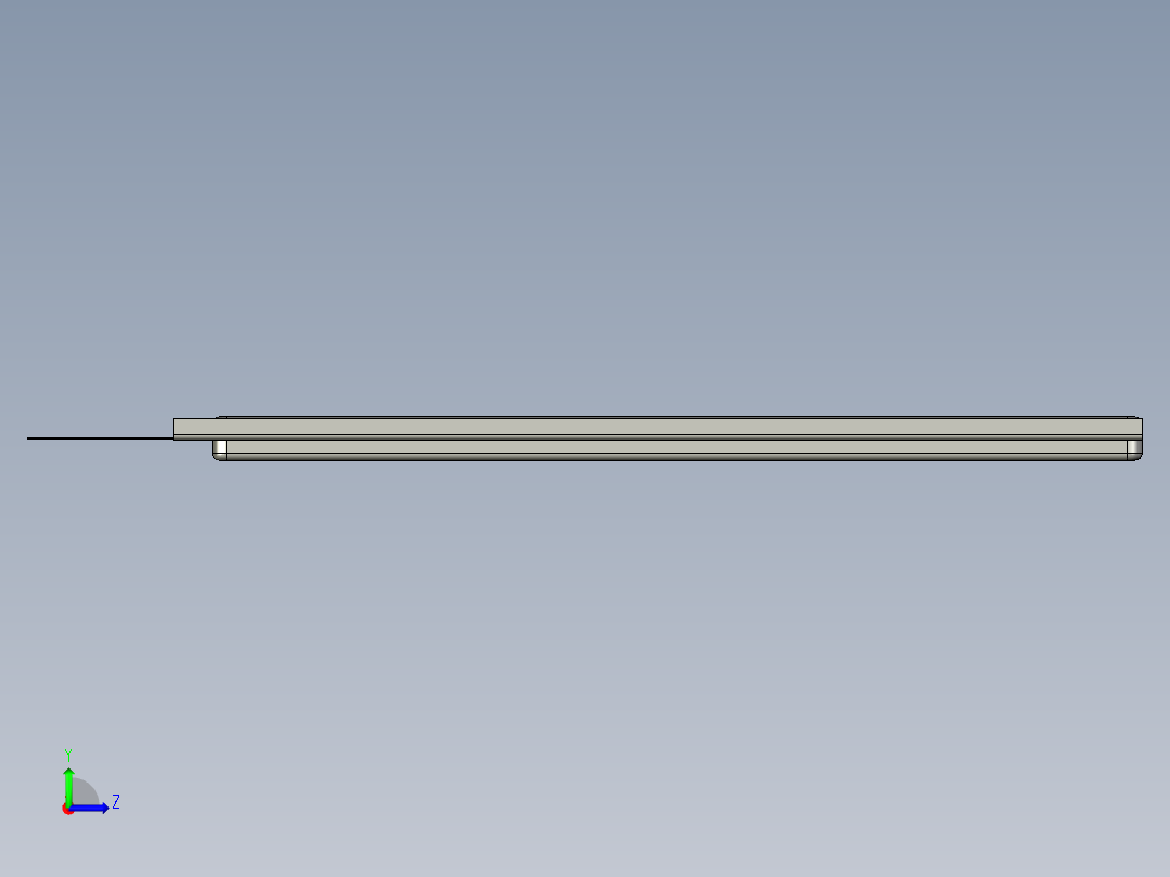 B133X200X9电芯上料机电芯OM左视图