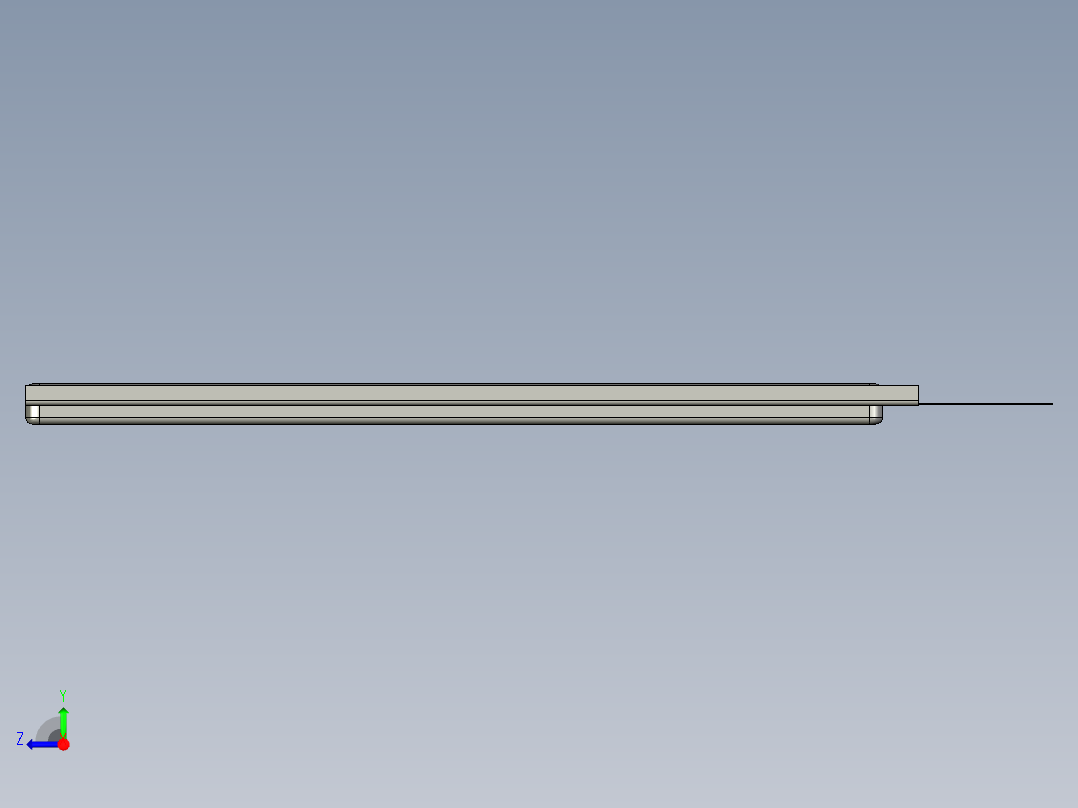 B133X200X9电芯上料机电芯OM右视图