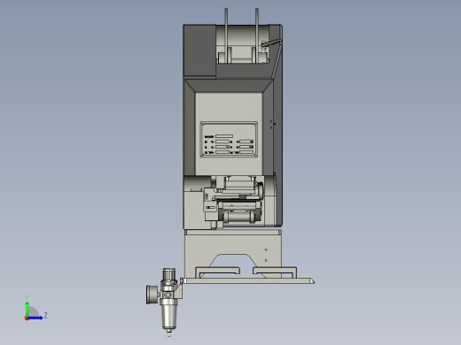 全自动标签计数器分离机撕标机贴标机左视缩略图