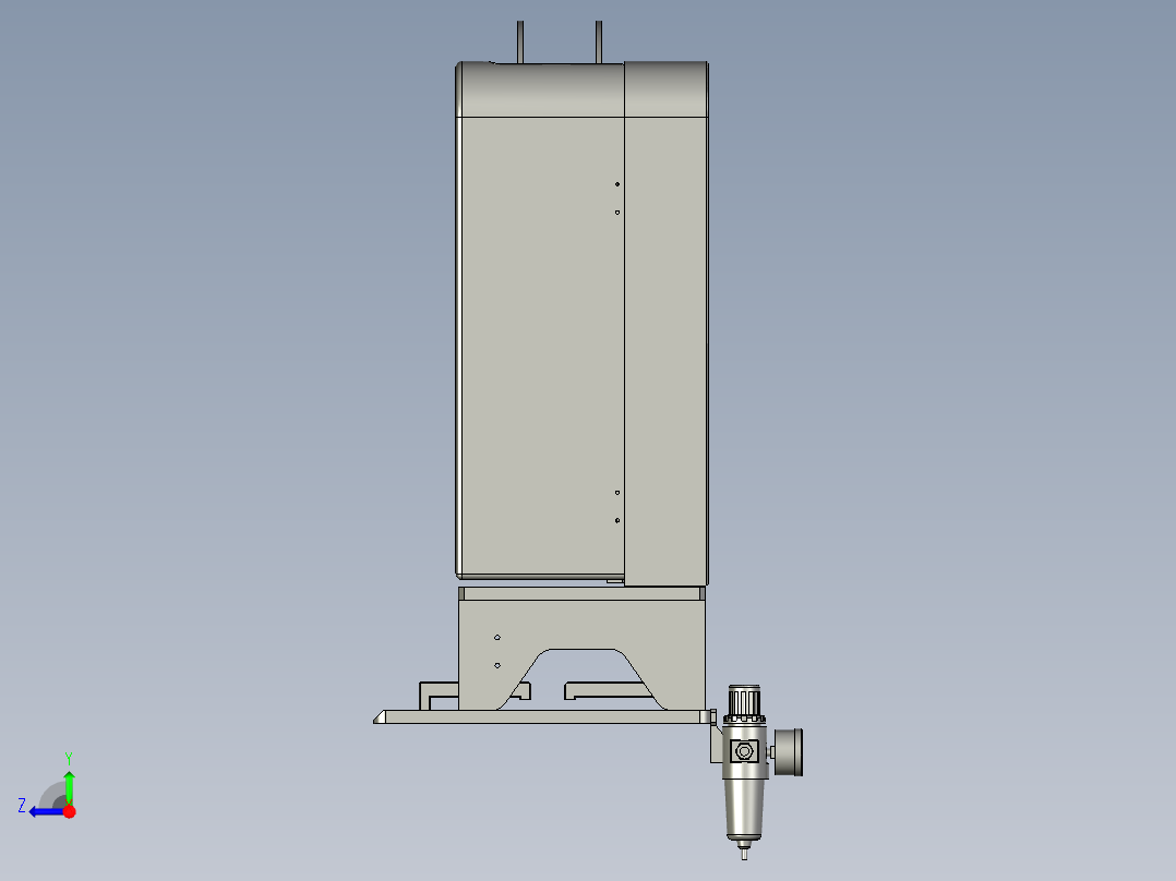 全自动标签计数器分离机撕标机贴标机右视图