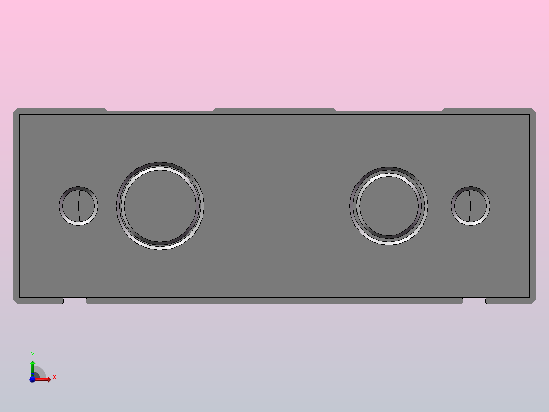 气缸TR25-40前视图